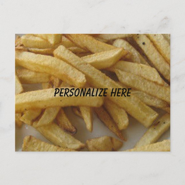 Carte postale French Fries (Devant)