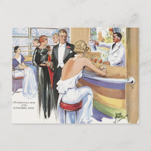 Carte Postale French Line L'art doux de la vie civilisée