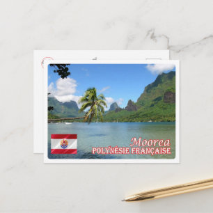 Carte Postale French Polynesia - Moorea - Cook's Bay -
