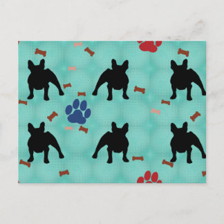 Carte Postale Frenchie Shadow