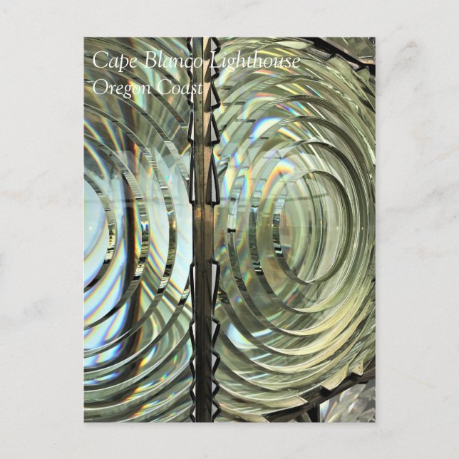 Carte Postale Frensel Lens, cape Blanco Lighthouse, Oregon Coast (Devant)