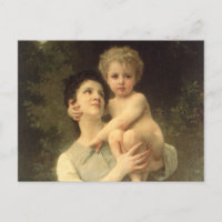 Frère et soeur par William Adolphe Bouguereau