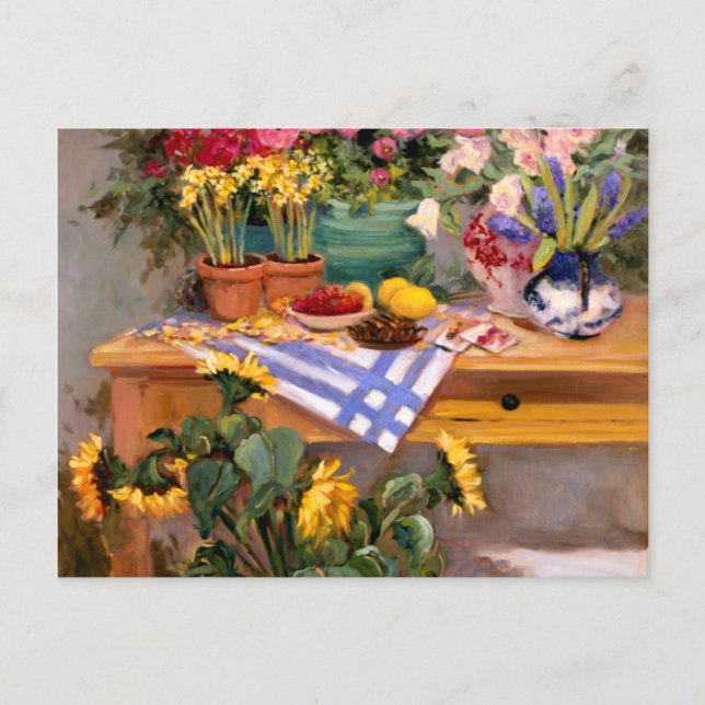 Carte Postale Fresh Flowers (Devant)