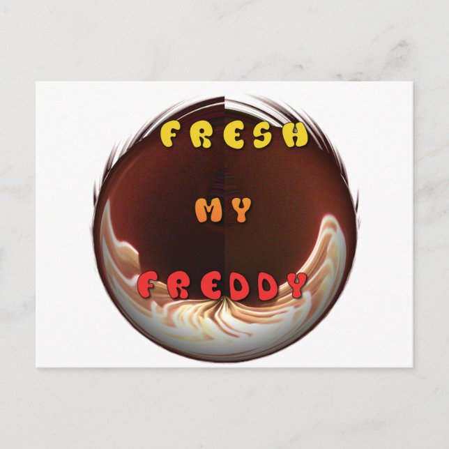 Carte Postale Fresh My Freddy Art Print (Devant)
