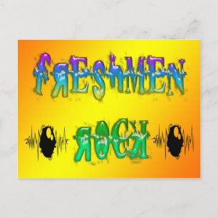 Carte Postale Freshmen Rock - Pulse