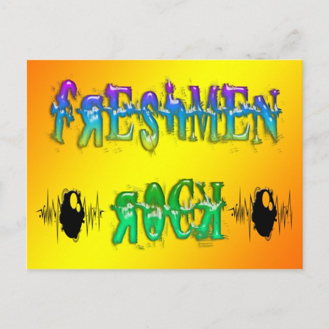 Carte Postale Freshmen Rock - Pulse (Devant)