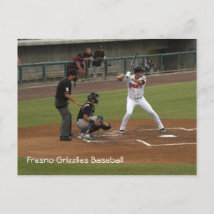 Carte Postale Fresno Grizzlies Baseball