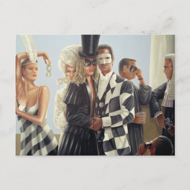 Carte Postale Fresque de l'hôtel Berkley - 1 (Devant)