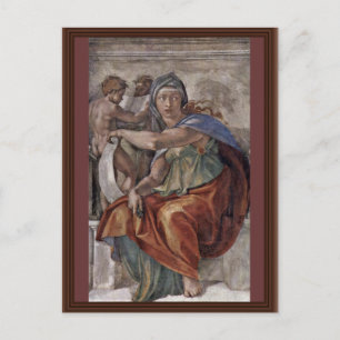 Carte Postale Fresque De Plafond Pour L'Histoire De La Création