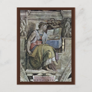 Carte Postale Fresque De Plafond Pour L'Histoire De La Création
