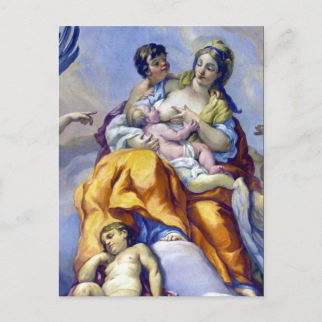 Carte Postale fresque mère (Devant)