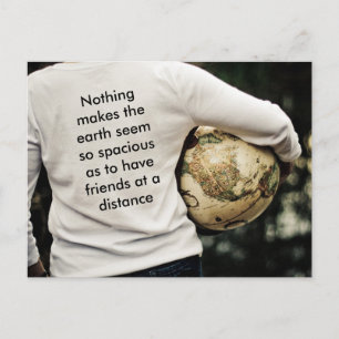 Carte Postale Freunde in der Ferne