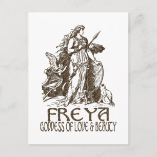 Carte Postale Freya