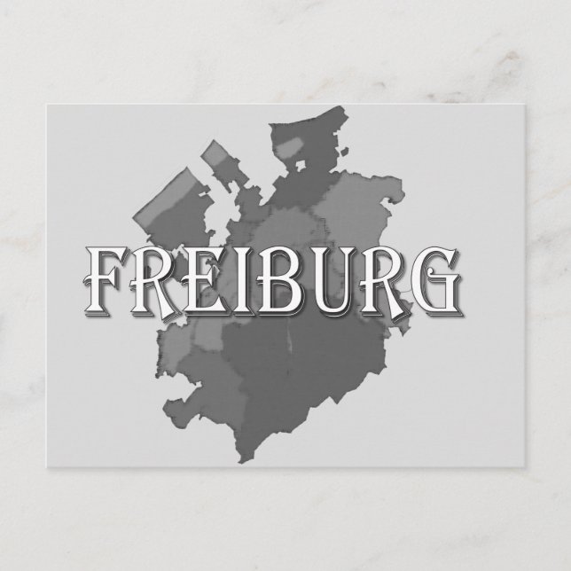 Carte Postale Fribourg (Devant)
