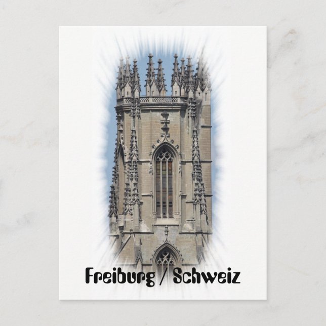 Carte Postale Fribourg (Devant)