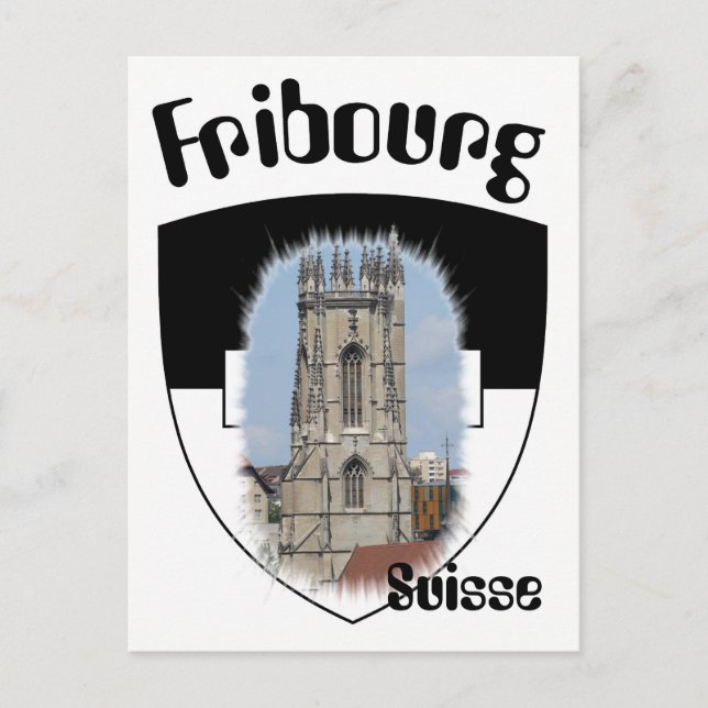 Carte Postale Fribourg (Devant)