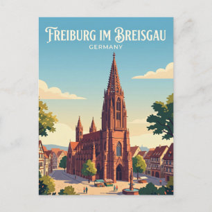 Carte Postale Fribourg-en-Brisgau Allemagne