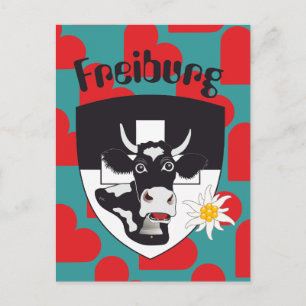 Carte Postale Fribourg / Fribourg Schweiz Suisse Postkarte