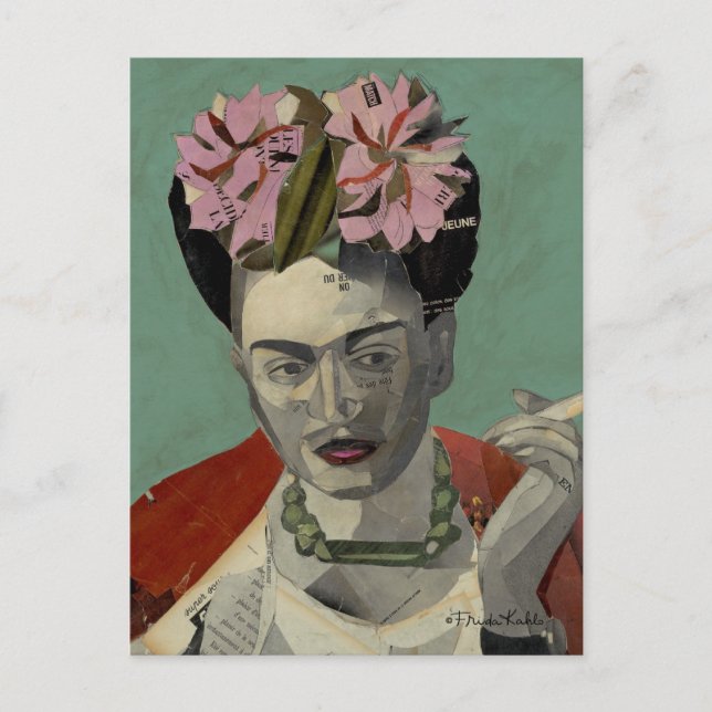 Carte Postale Frida Kahlo par Garcia Villegas (Devant)