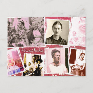 Carte Postale Frida Kahlo Photo Montage