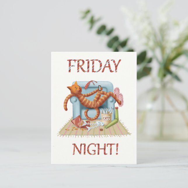 Carte Postale Friday night (Debout devant)