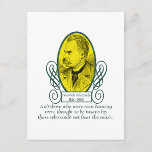Carte Postale Friedrich Nietzsche