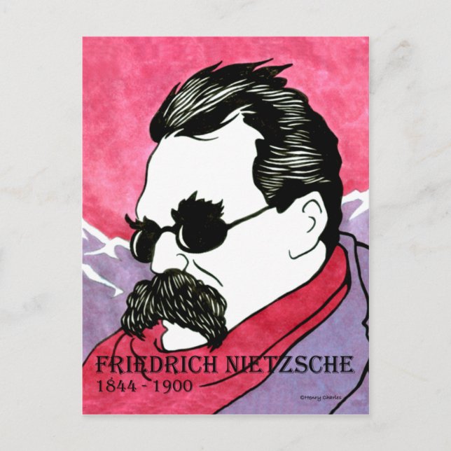 Carte Postale "Friedrich Nietzsche" (Devant)