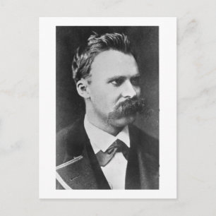 Carte Postale Friedrich Wilhelm Nietzsche (1844-1900) 1873 (b/w