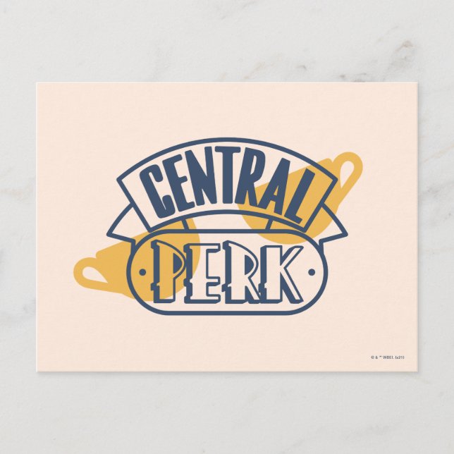 Carte Postale FRIENDS™ | Central Perk (Devant)