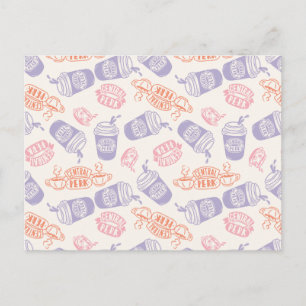 Carte Postale FRIENDS™   Motif Pastel Central Perk