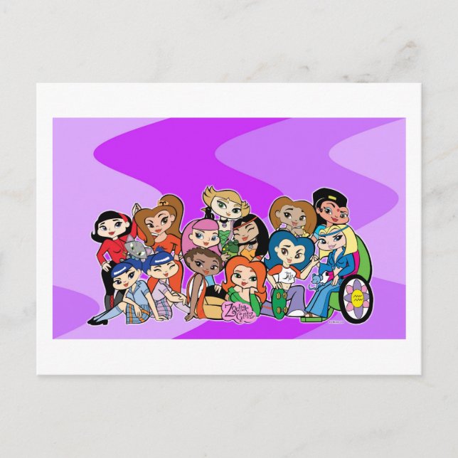 Carte postale Friendz (Devant)