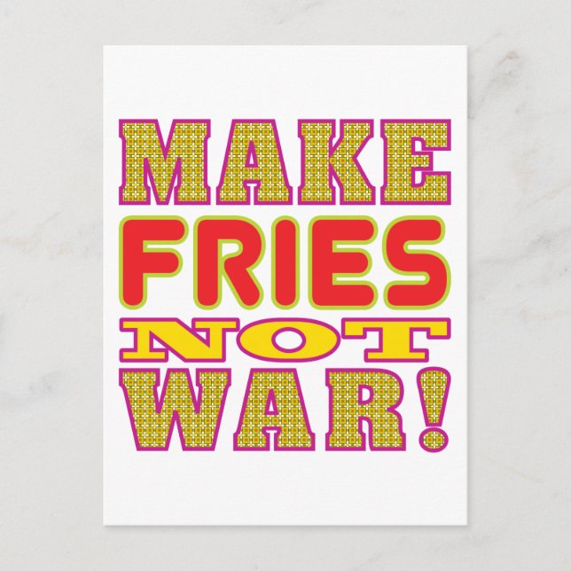 Carte Postale Fries (Devant)