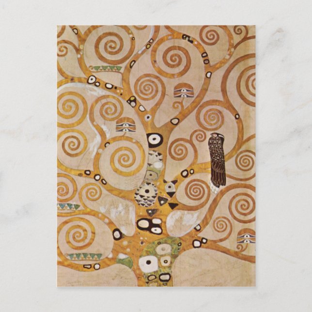 Carte Postale Frieze II par Gustav Klimt (Devant)