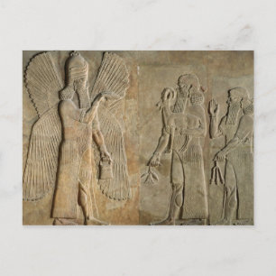 Carte Postale Frieze représentant un esprit ailé