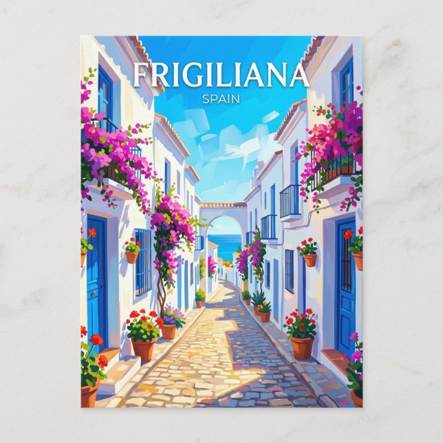 Carte Postale Frigiliana Espagne (Devant)