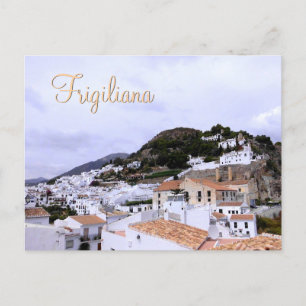 Carte Postale Frigiliana, le village blanc d'Andalousie