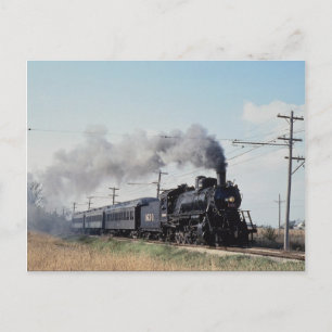 Carte Postale Frisco 2-10-0, no 1630, Illinois Railroad Museum,