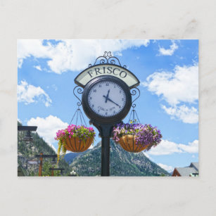 Carte Postale Frisco, Colorado, Horloge