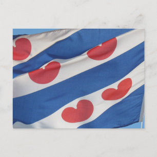 Carte Postale Frisian Flag (Fryslan) Post Card