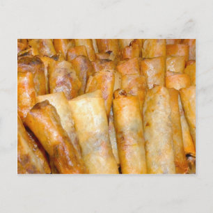 Carte Postale frite Lumpia