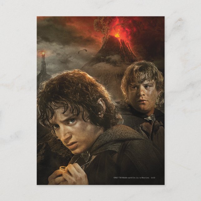 Carte Postale FRODO™ et Samwise (Devant)