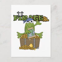 Frog Boy Pirate Avec T-shirts et cadeaux en or