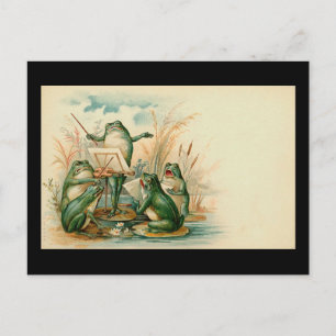 Carte postale "Frog Chorus"