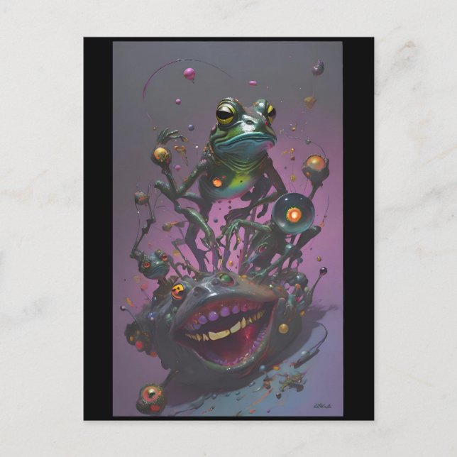 Carte Postale Frog It All II  (Devant)