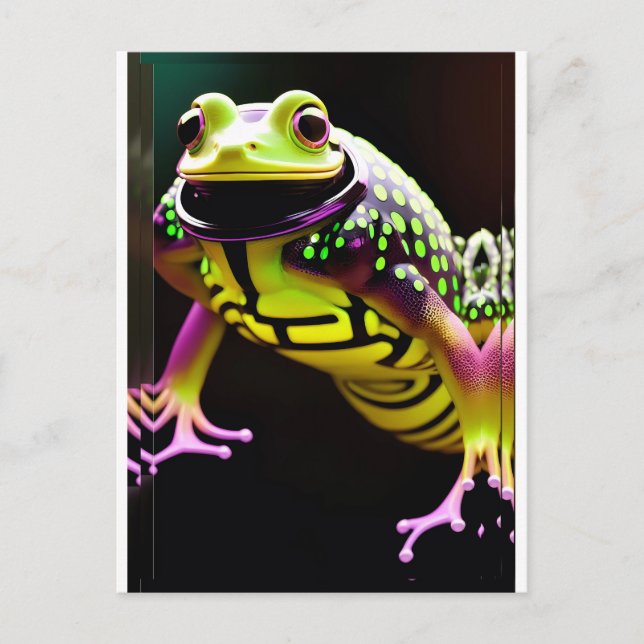 Carte Postale Frog Tout (Devant)