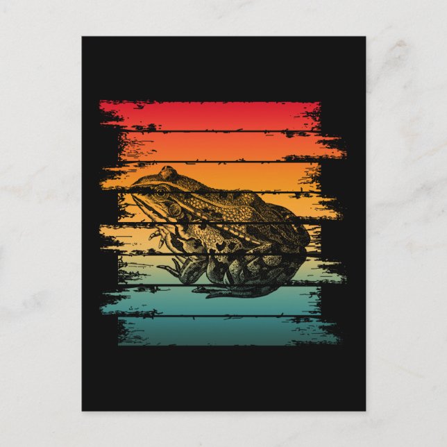CARTE POSTALE FROG VINTAGE (Devant)