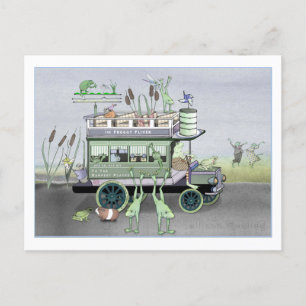 Carte postale Froggy Fliver Omnibus