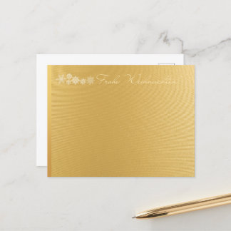 Carte Postale Frohe Weinachten Joyeux Noël