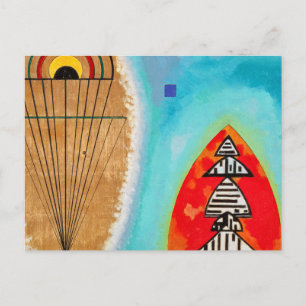 Carte Postale Froid, 1929 par Wassily Kandinsky