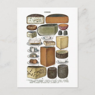 Carte Postale Fromage